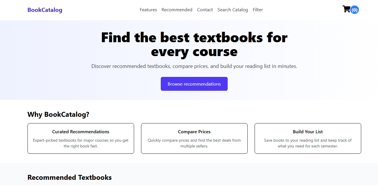 React Book Catalog